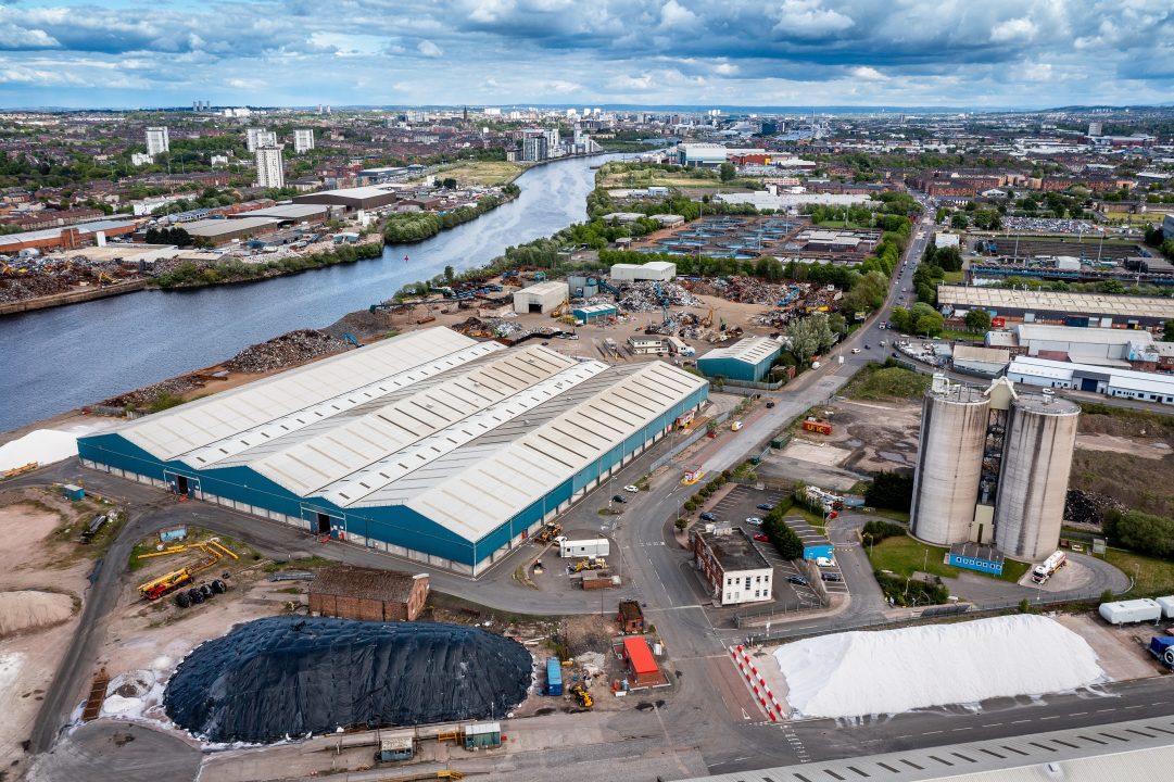 New road grit shed in Glasgow set to store over 40,000 tonnes of de-icing salt