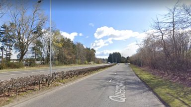 Glenrothes pedestrian taken to Victoria hospital in Kirkcaldy after being hit by van in afternoon crash