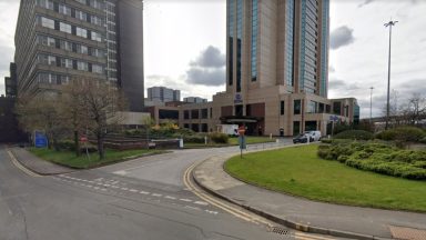 Man attacked by three men and woman while waiting for taxi outside Glasgow Hilton hotel after Christmas party