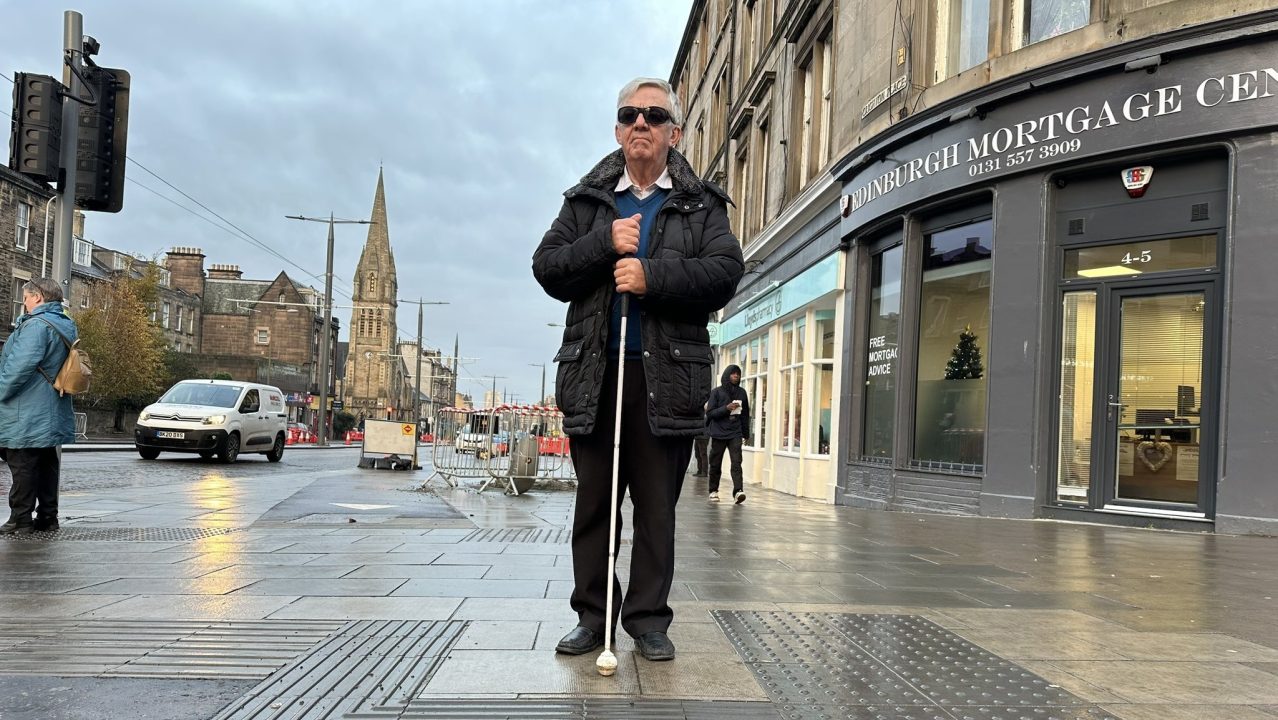 Leith Walk ‘no go area’ for the blind due to ‘shambolic’ bike lanes, National Federation of the Blind says