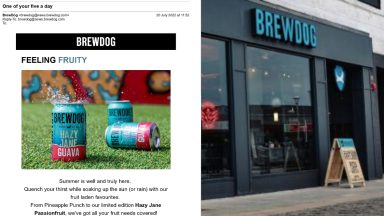 BrewDog advert banned over fruit-flavoured beer’s ‘one of your five a day’ claim
