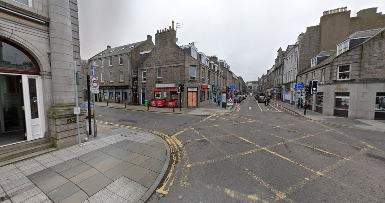 Man rushed to hospital in Aberdeen as police confirm arrest over city centre incident
