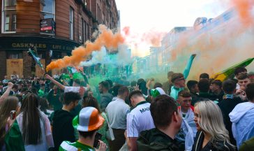 Police to ‘minimise disruption’ at Celtic fans title party in Glasgow city centre