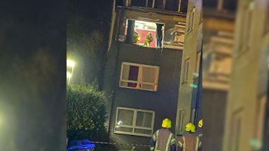 Galashiels flats evacuated after ‘explosion’ caused by candle and gas canister