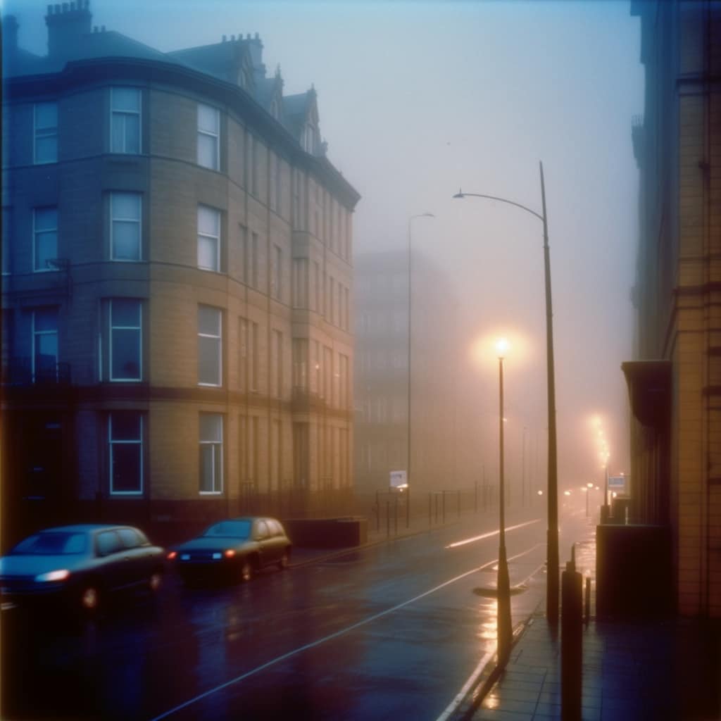 A Glasgow street. (Siobhán Walker)