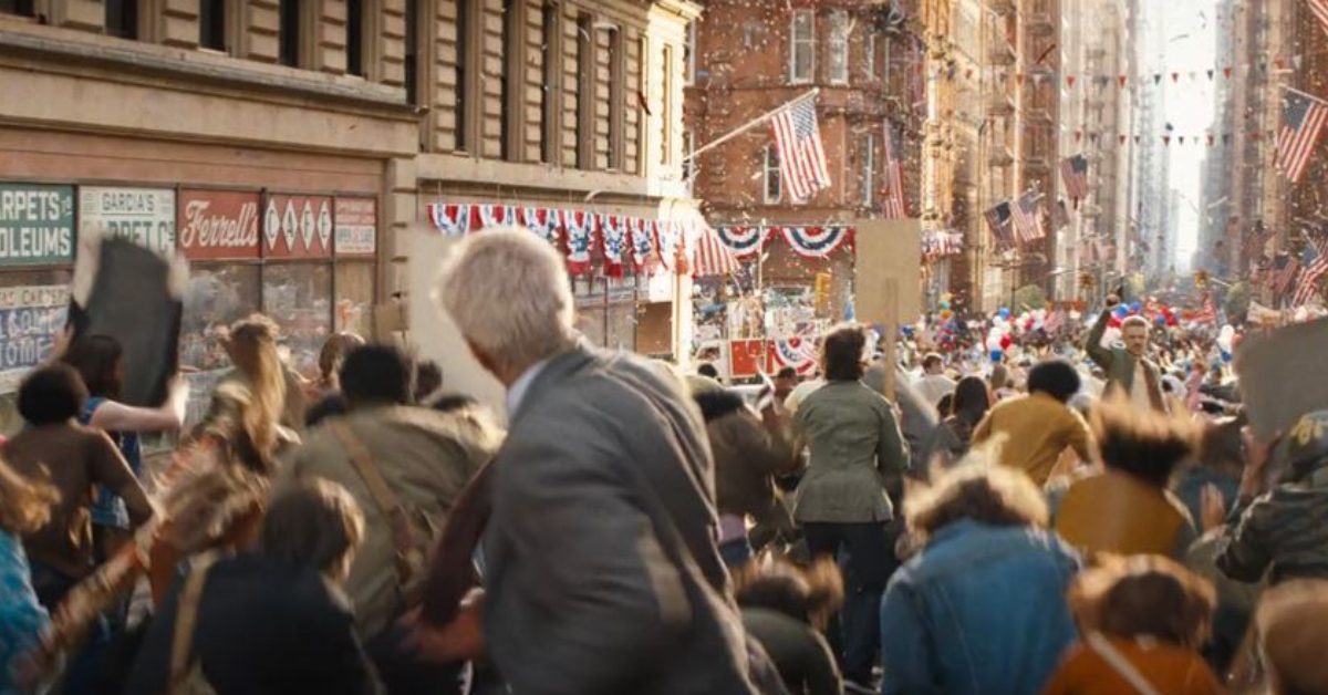 St Vincent Street in Glasgow city centre features in the film. 