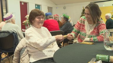 Christmas lunch held for isolated pensioners as Edinburgh named ‘UK’s loneliest city’ for over 60s