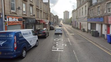 Suspect arrested as man left in hospital following High Street Johnstone disturbance