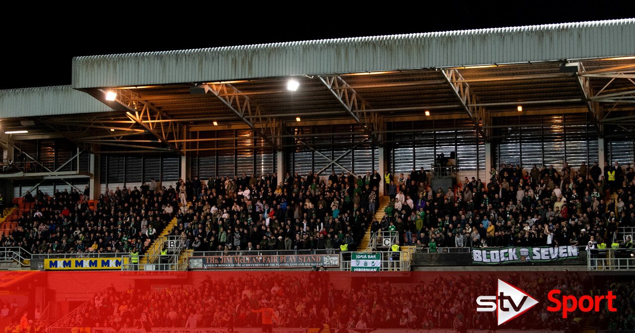 Hibernian confirm fan shout during Dundee United match was racial 