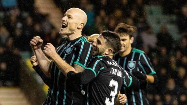 Aaron Mooy opens Celtic account with brace as they ease past Hibernian