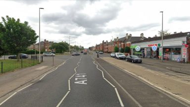 Pensioner taken to Royal Alexandra Hospital after being hit by car on Paisley Road in Renfrew