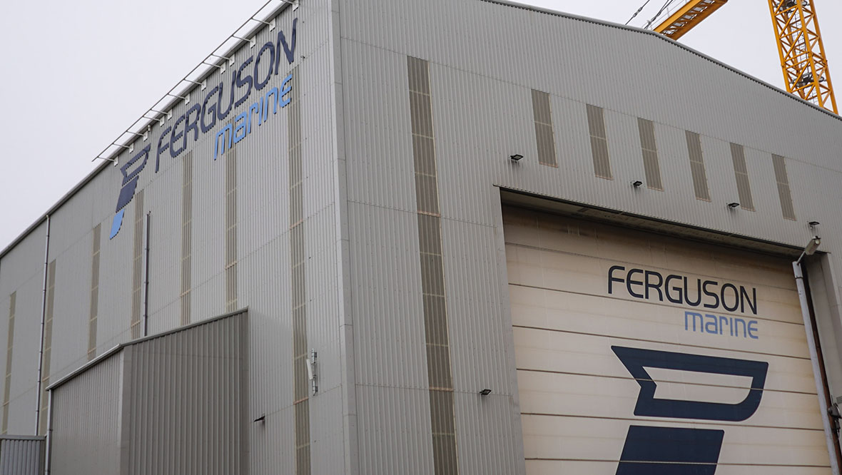 The Scottish Government came under fire over contracts awarded to state-owned Ferguson shipyard