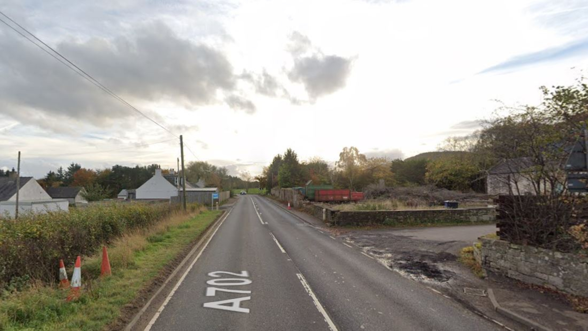 Motorcyclist dead after crash with car which closed Boghall A702