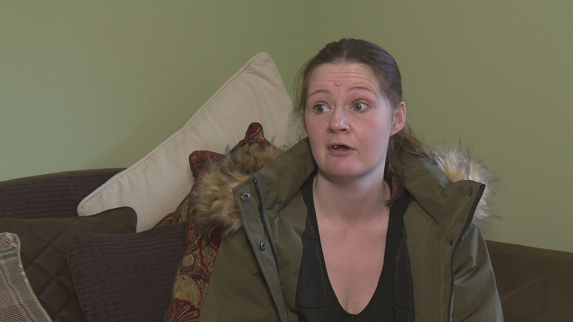 Stephanie Fox hasn't used drugs since moving into the home in December.