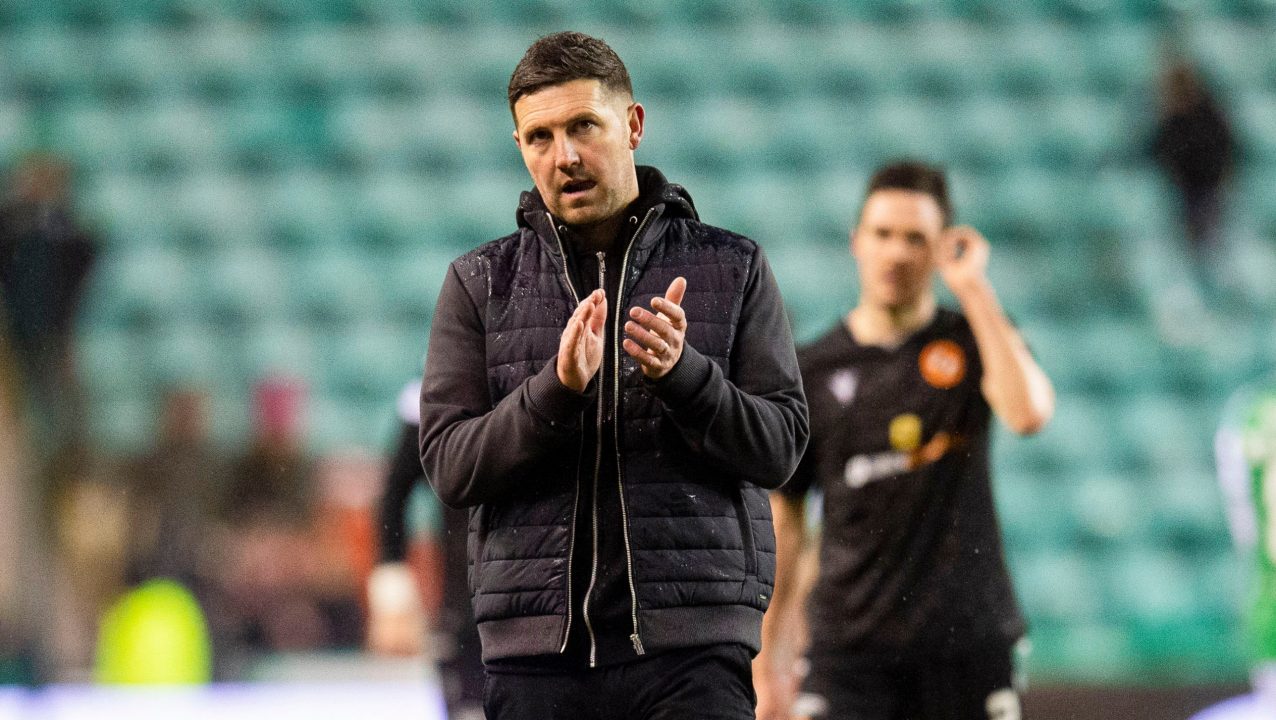 Liam Fox licks wounds after Hibs hold Dundee United to draw