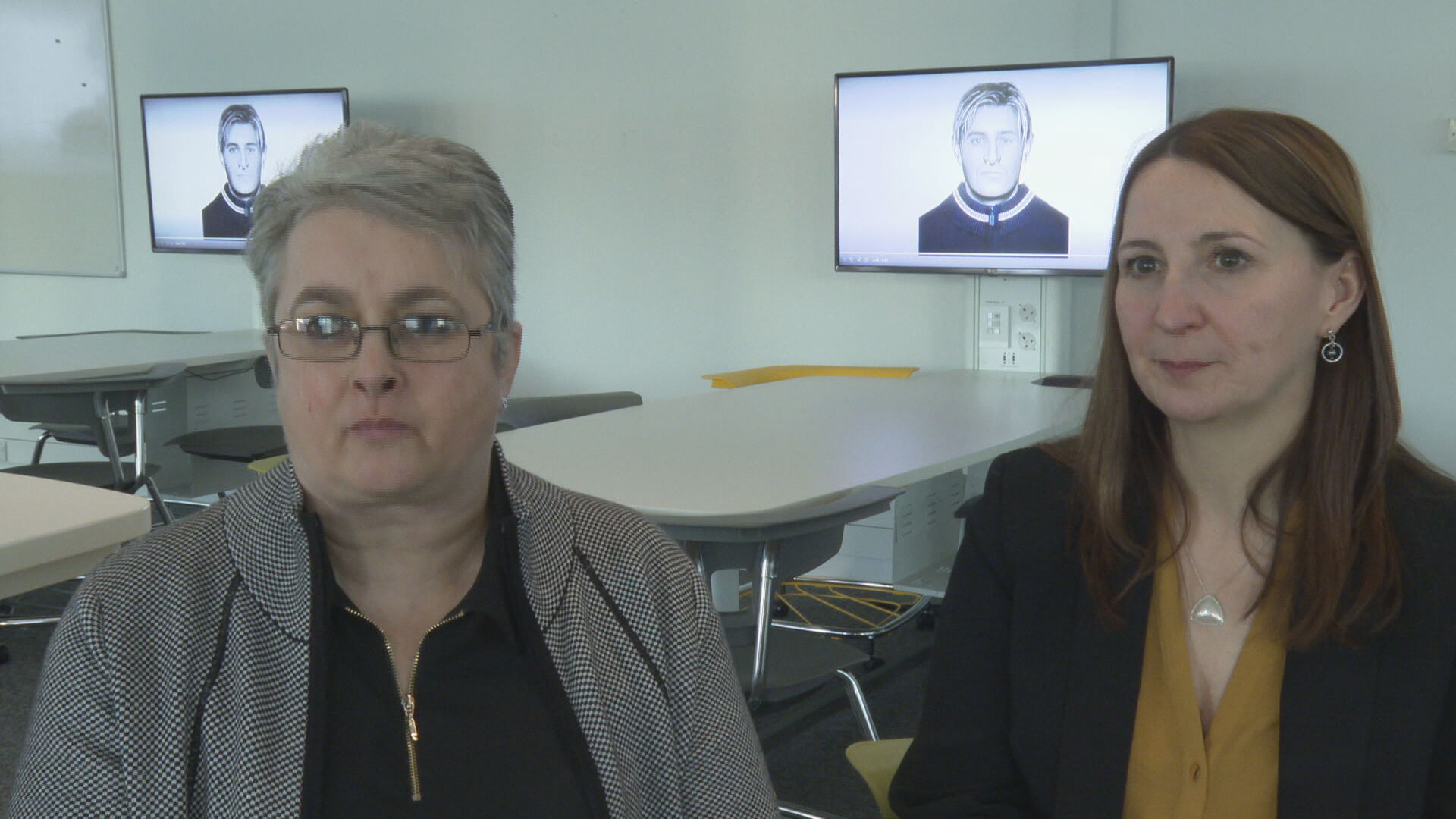 Dr Maureen Taylor and Professor Lesley McMillan.