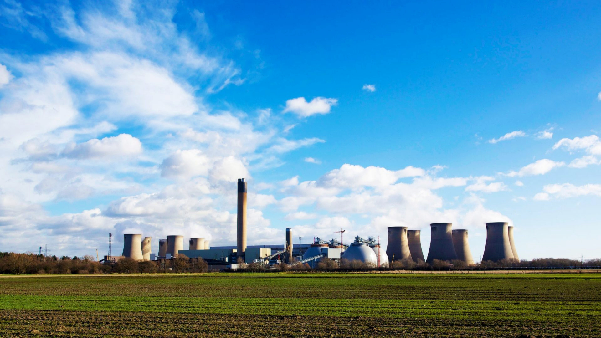 Drax Power Station near Selby, North Yorkshire.