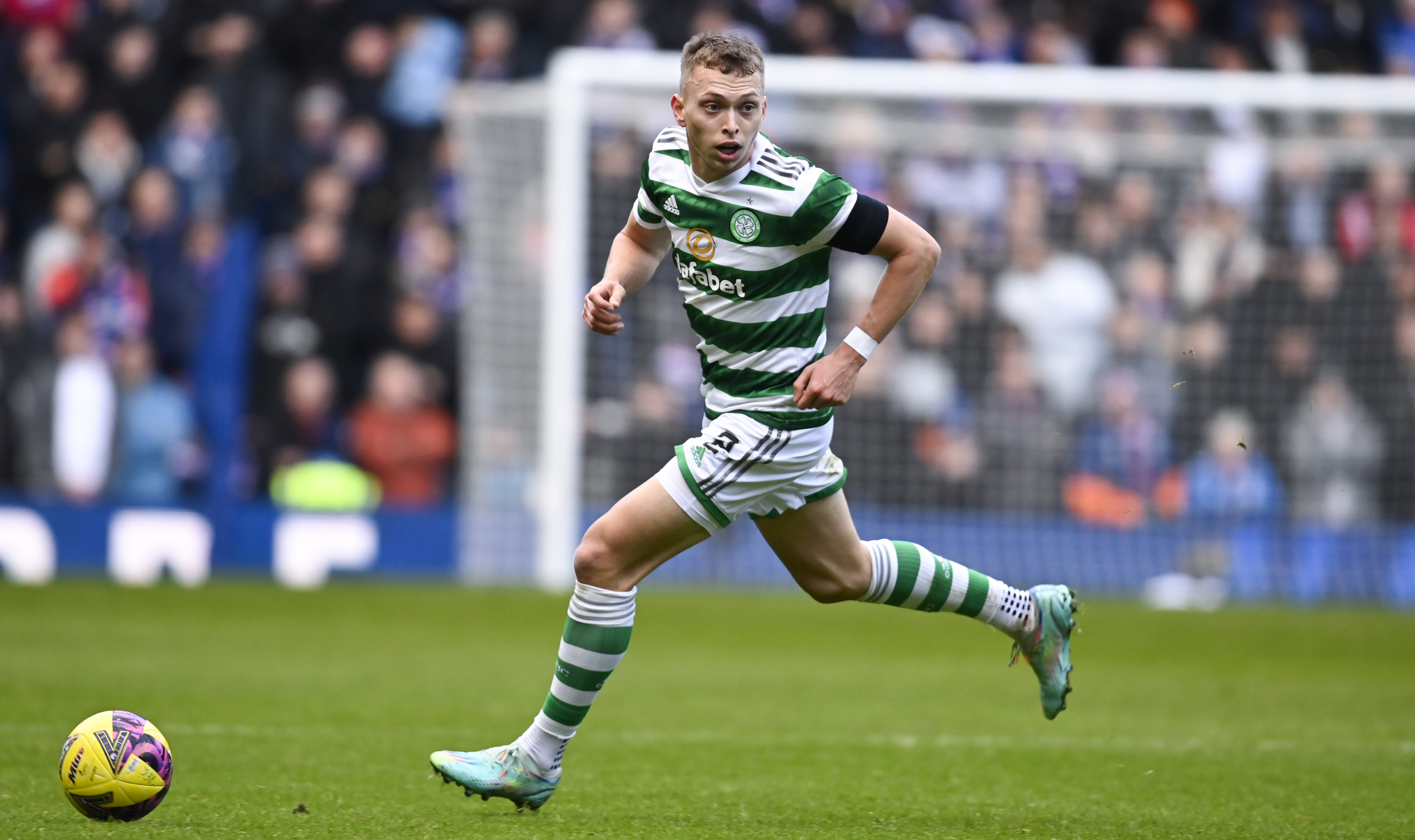 Johnston made his Celtic debut in the 2-2 draw.