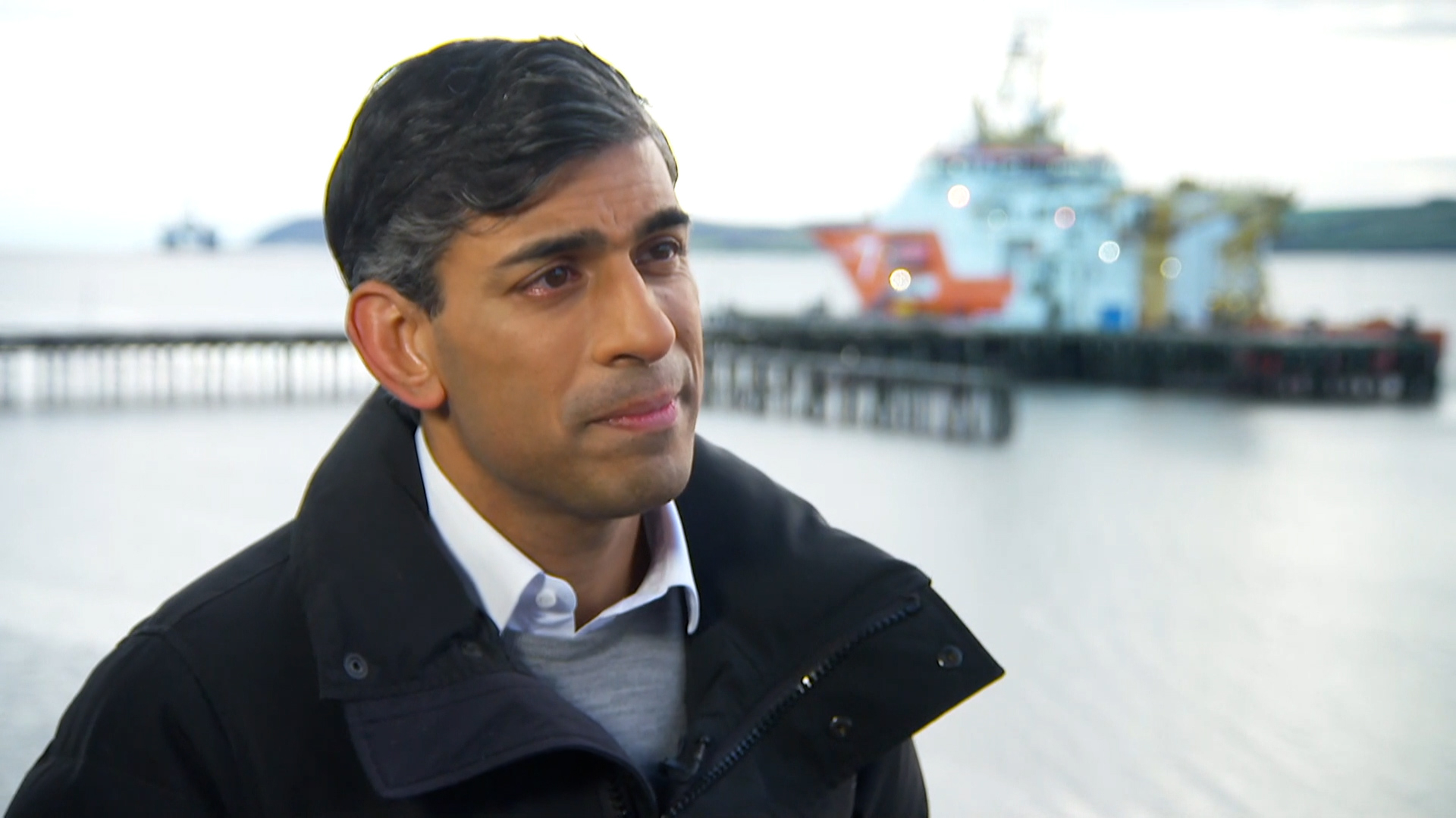 The Prime Minister was quizzed by STV News political editor Colin MacKay on a visit to the Cromarty Firth.