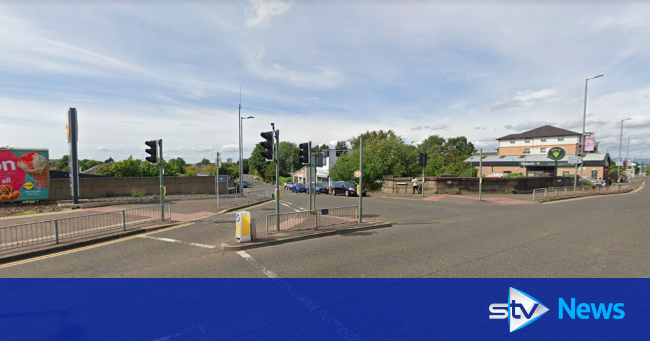 Man and woman taken to hospital in Glasgow after being struck by ...