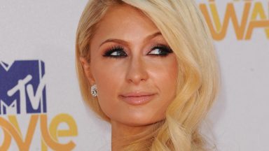Paris Hilton announces birth of first child with husband Carter Reum on Instagram