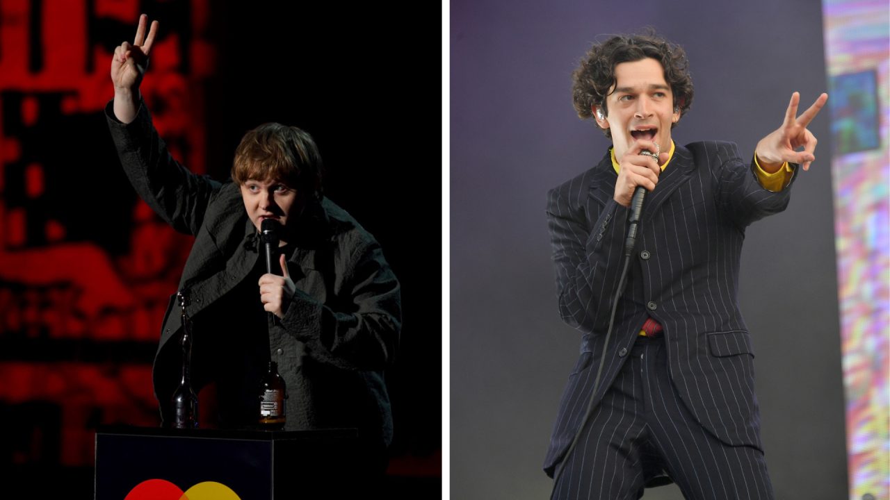 The 1975’s Matty Healy pays tribute to Lewis Capaldi at Reading Festival