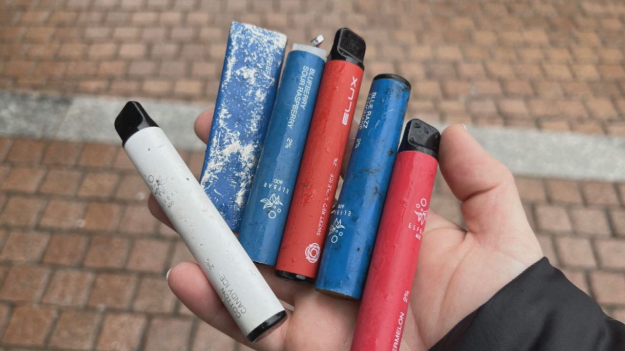 Moray Council joins calls for nationwide ban on disposable vapes
