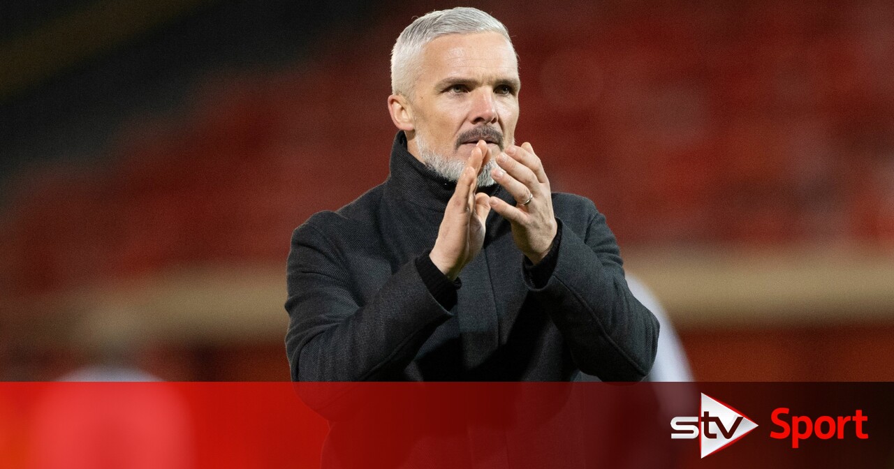 ‘I won’t panic’: Goodwin acknowledges fan anger after Aberdeen draw