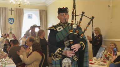 Ukrainian refugees celebrate Burns Night in Edinburgh