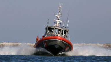 French coastguard rescues 45 people from boat in difficulty in the Channel
