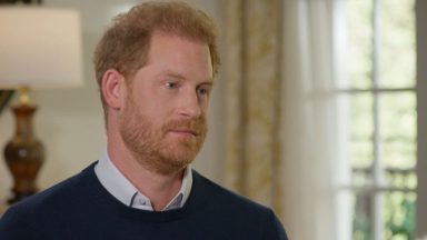 Harry, the Duke of Sussex, speaks about Meghan, Diana, William and King Charles on STV with Tom Bradby