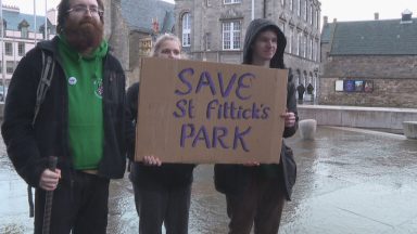 Park preservation society bring protests to Holyrood
