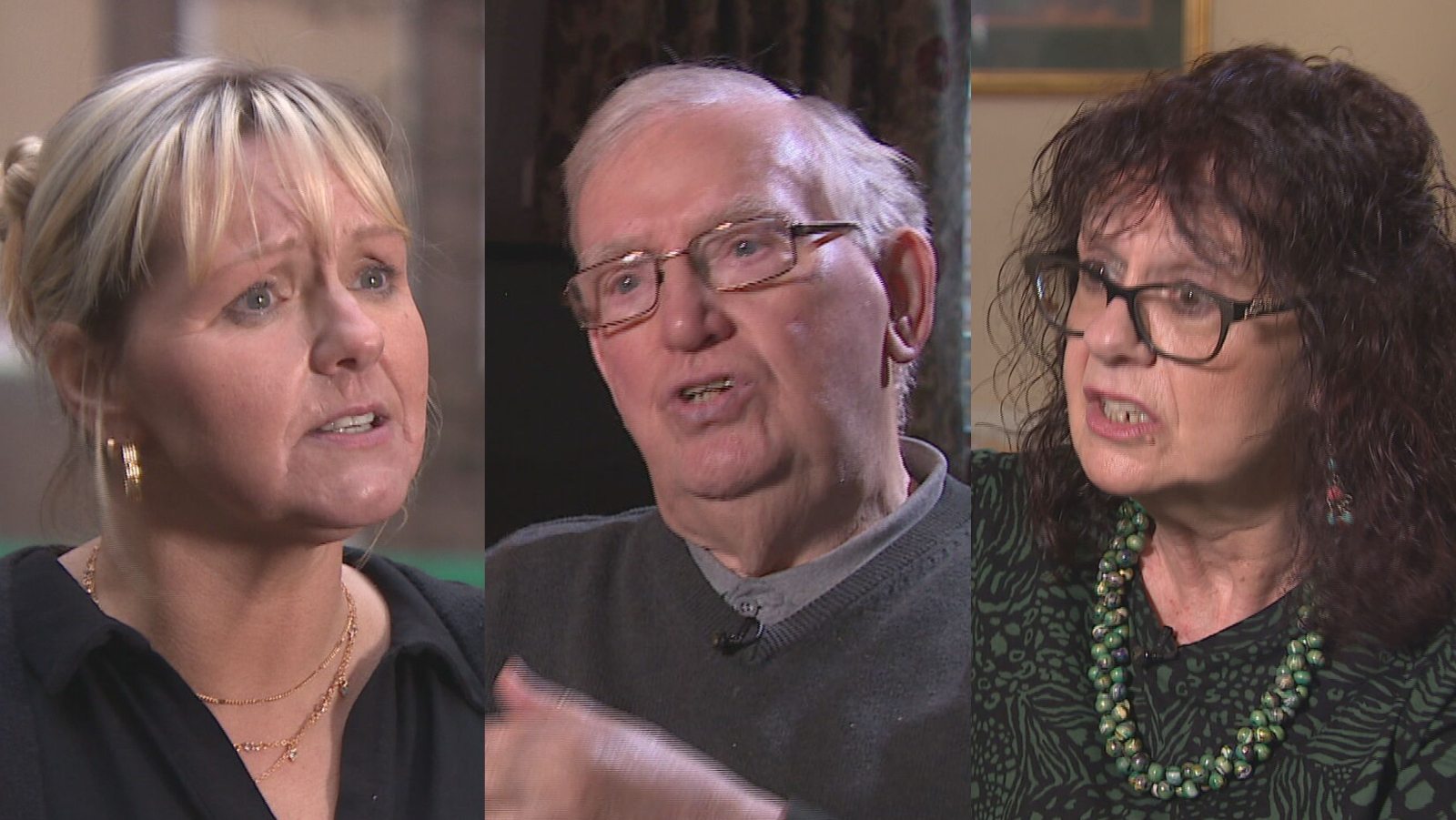 Kathleen McKinnon, Gordon Samson and Mary McGregor.