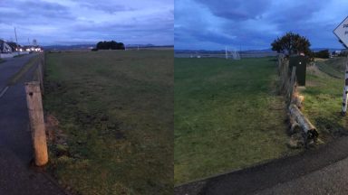 Scottish football club Inver FC furious after gates to home pitch stolen in overnight theft