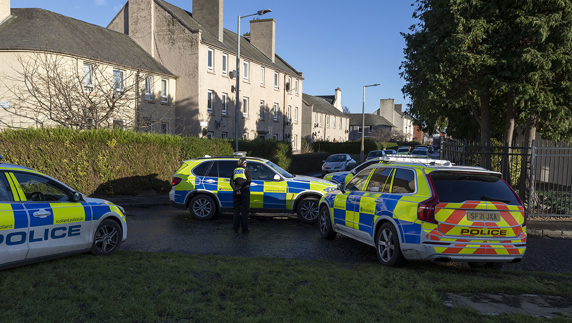 Man arrested after armed police called to disturbance involving weapons on Pennywell Road in Edinburgh