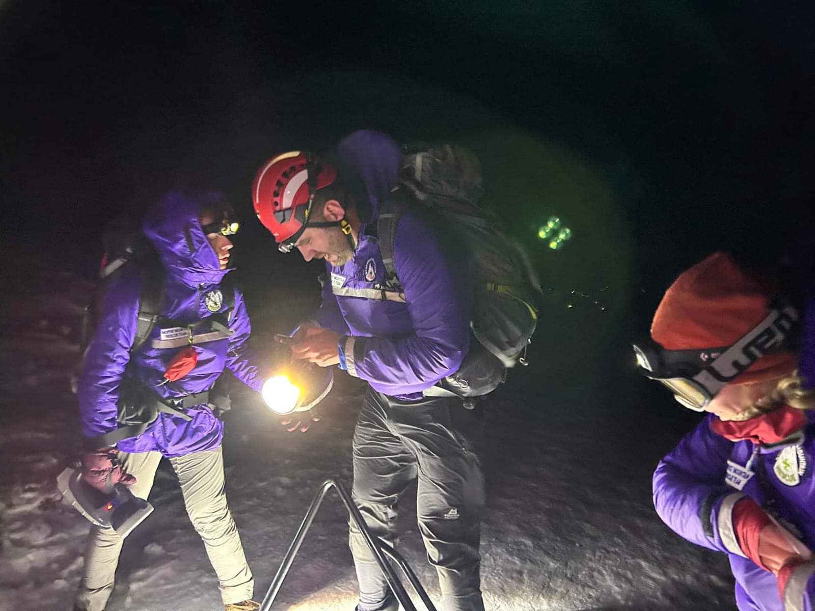 Moffat Mountain Rescue was called to assist an injured walker on Tinto Hill.