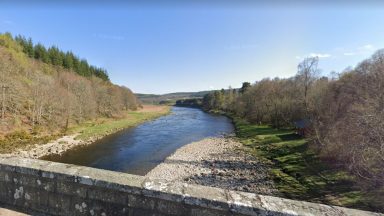 Two people rescued from River Dee after getting into difficulty in water at Potarch Bridge