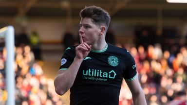 Hibs star Kevin Nisbet beats Celtic and Rangers rivals to be named Premiership player of the month for January