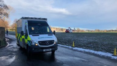 Ambulance and coastguard helicopter scrambled to Edinburgh’s Holyrood Park as woman taken to hospital