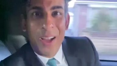 Prime Minister Rishi Sunak issued ‘fixed penalty’ after failing to wear seatbelt in social media video