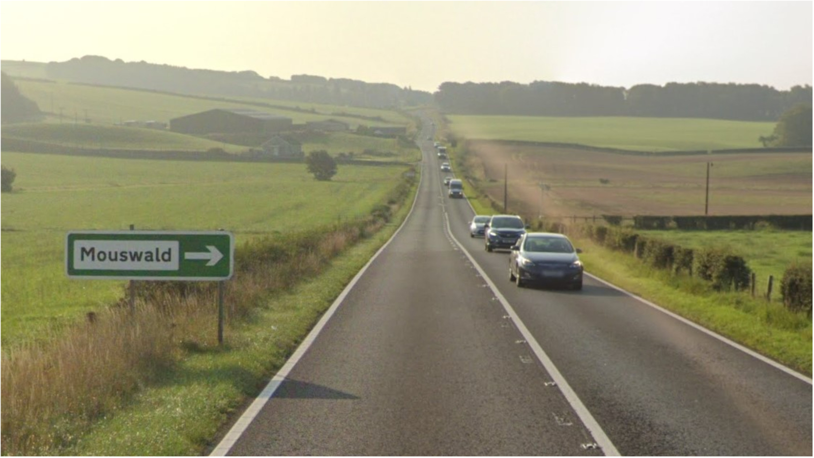 One man and two women rushed to hospital after three car crash on