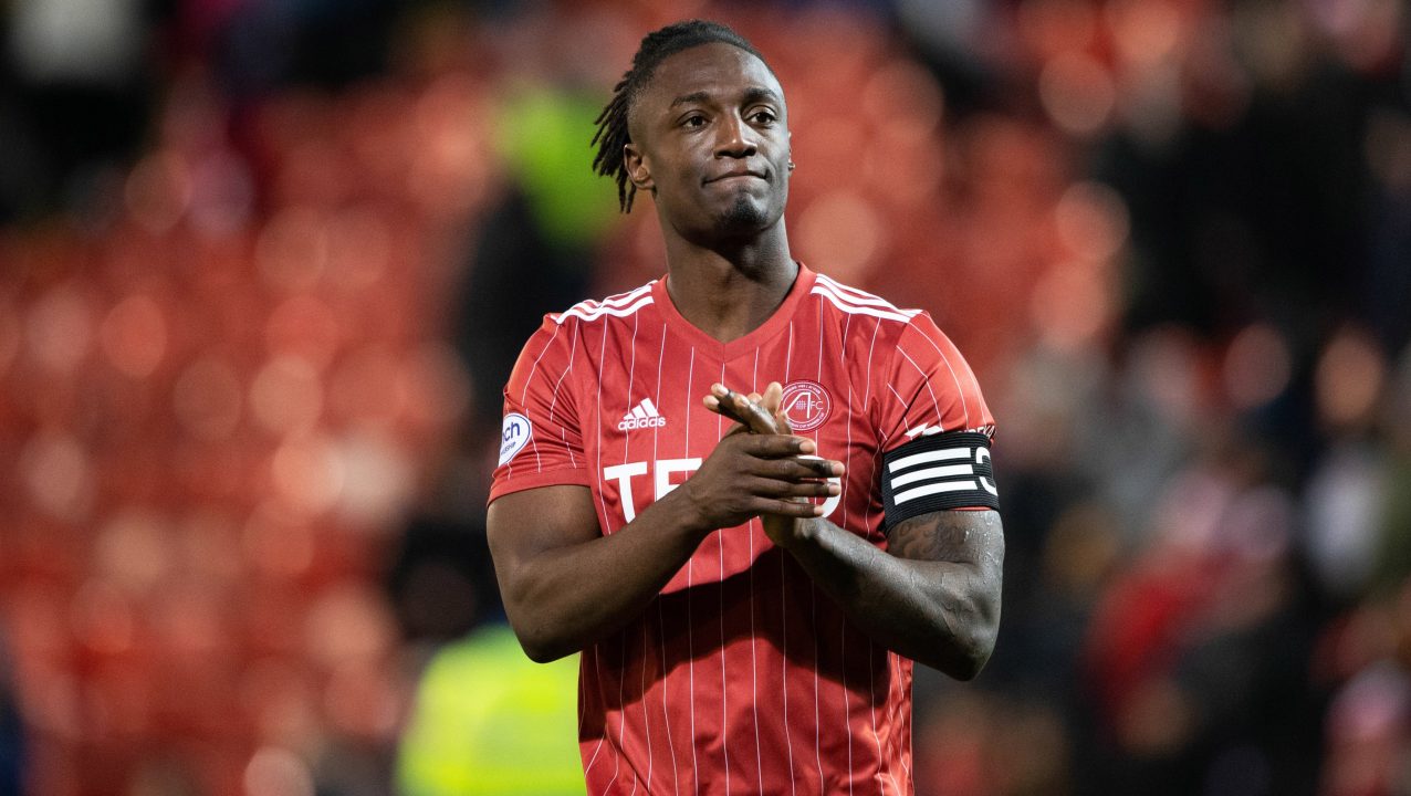 Aberdeen’s Anthony Stewart refuses to be knocked after alleged racist abuse