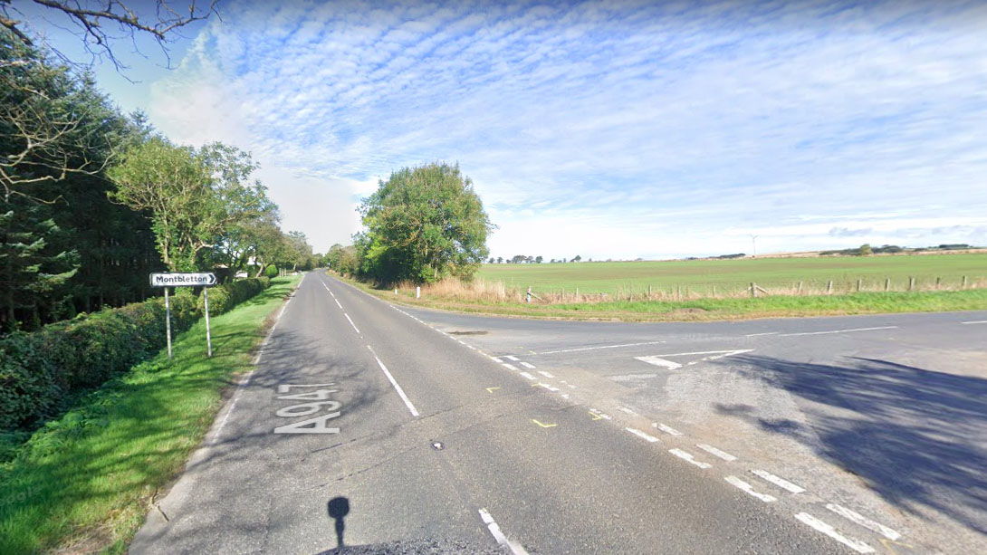 Five people taken to hospital following two-car crash on the A947 near Banff, Aberdeenshire