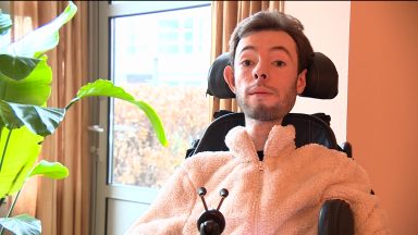 Calum Grevers: Edinburgh man with muscular dystrophy raises £54,000 to live independently