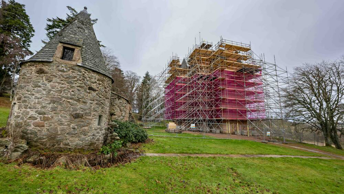 Craigievar Castle in Aberdeenshire is said to have inspired Walt Disney’s Cinderella Castle.
