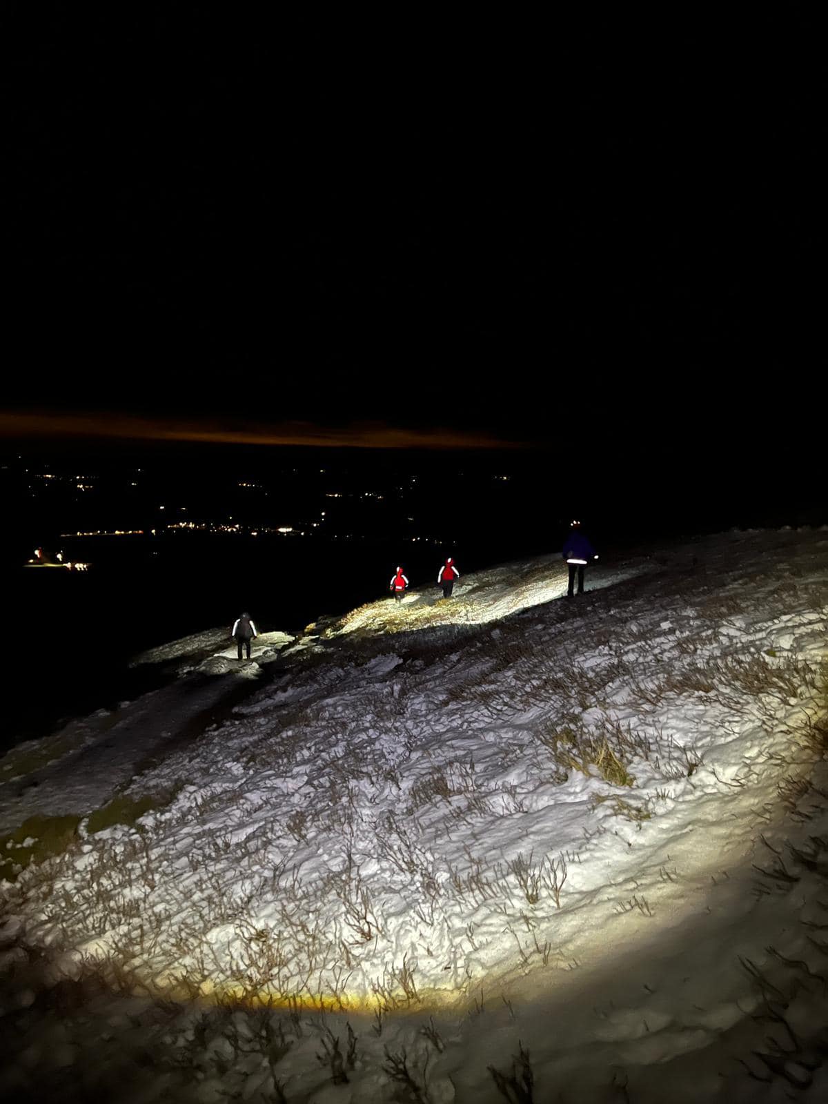 Moffat Mountain Rescue faced challenging wintry conditions on Tinto Hill.