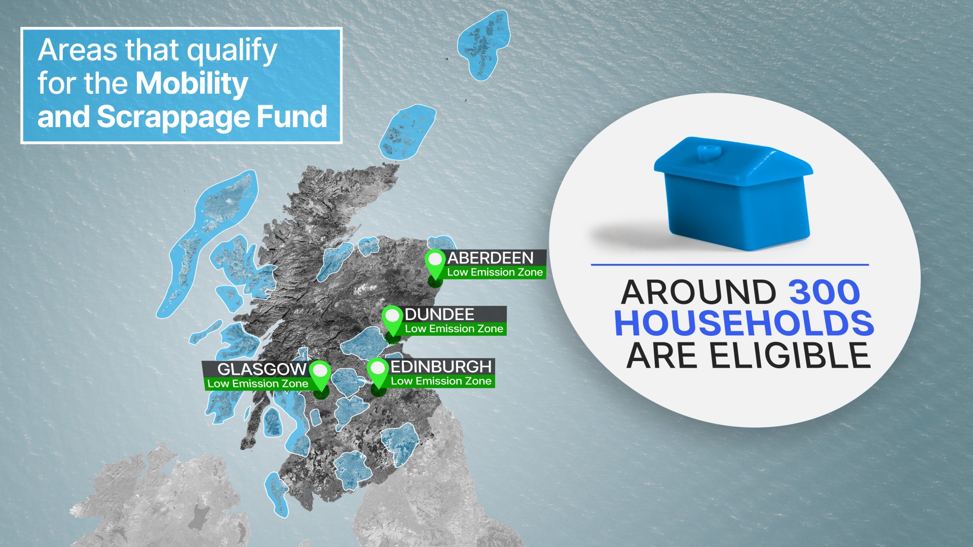 Around 300 households are eligible. (Energy Saving Trust / STV News)