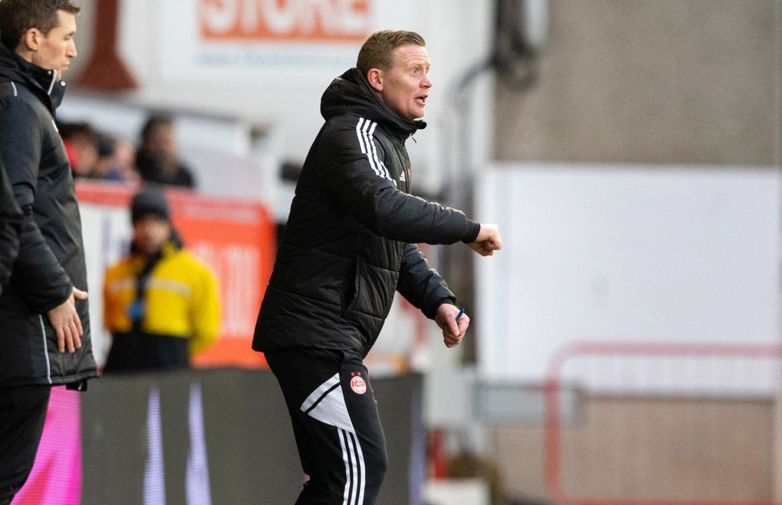 Barry Robson won’t be distracted by Jim Goodwin factor when Aberdeen play Dundee United