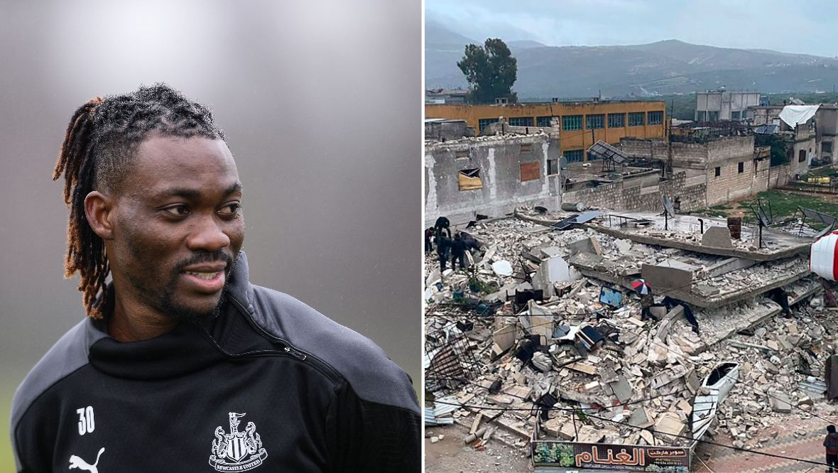 Former Newcastle United football star Christian Atsu ‘rescued from rubble’ following Turkey earthquake