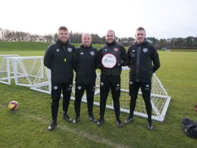 Hearts boss Robbie Neilson named Premiership manager of the month for January